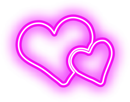 Neon Hearts Icon